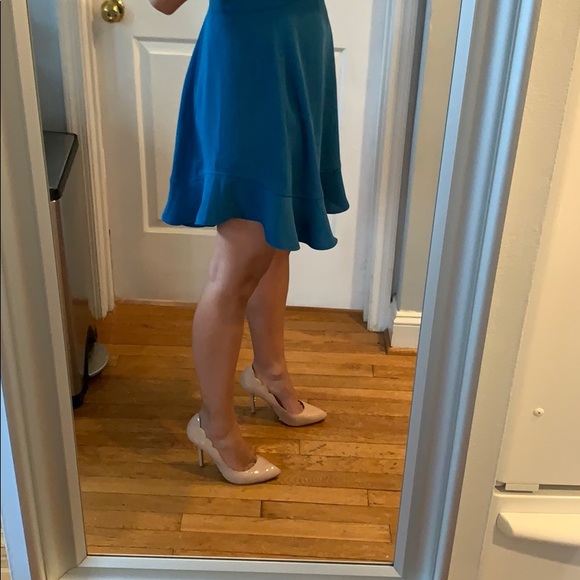 J Crew Sleeveless Turquoise Dress - Picture 4 of 7
